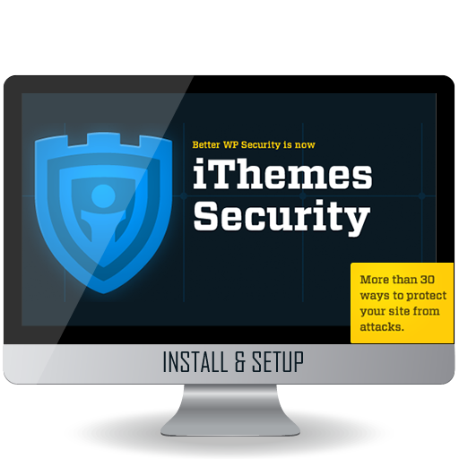iThemes Security PRO - Install & Set-up